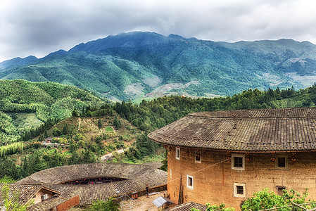 传统土楼小屋图片