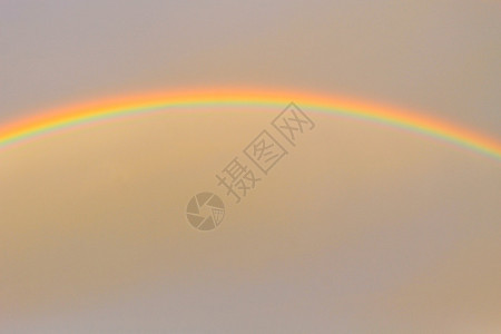 天上的彩虹背景图片