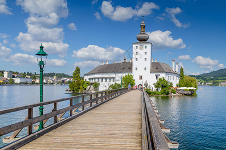 奥地利萨尔兹卡默古特州格蒙登市Gmunden区Schloss图片
