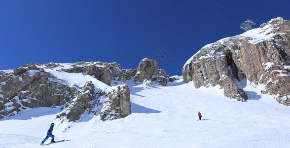 JacksonHole滑雪度假胜图片