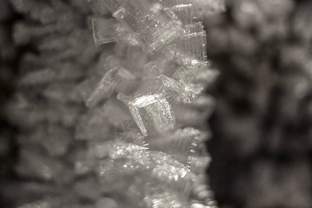 固体晶的水冻冰宏观背景图片