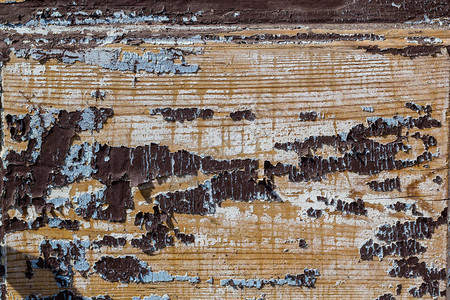 旧ShabbyWooden木板彩图片