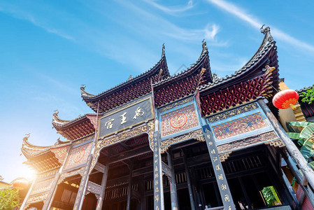 重庆有古老的神庙有着数百年的历图片