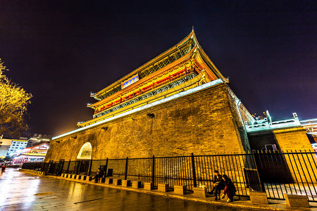 陕西冬枣街上著名的Xia背景