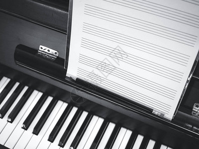 钢琴键盘音乐薄片古典音乐图片