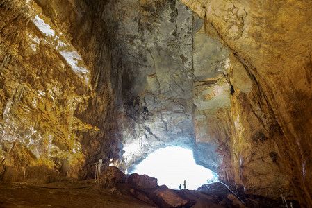 Silifke区天堂峡谷洞穴的内部景观土耳其梅尔辛图片