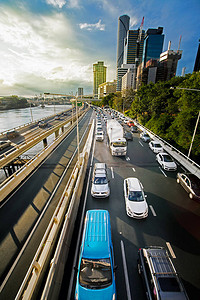 公路运输澳大利亚昆士兰州布里背景