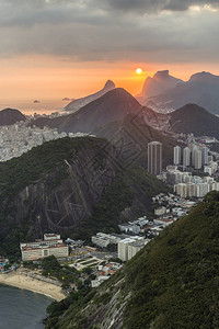 巴西里约热内卢PaodeAcucarSugarLoaf山美图片