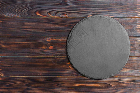 圆形自然板黑色灰的木本底板天然图片