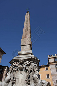 意大利罗马PiazzadelPantheon喷图片