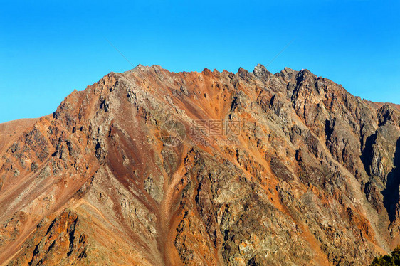 落基山脉地质概念图片