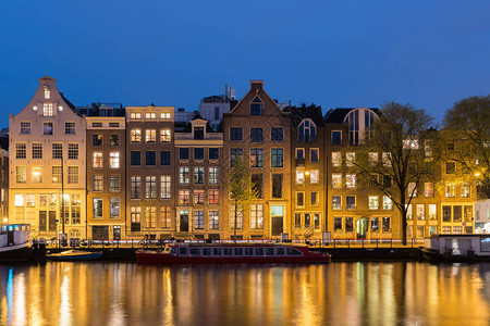 阿姆斯特丹是荷兰首都和人口最多的城市图片