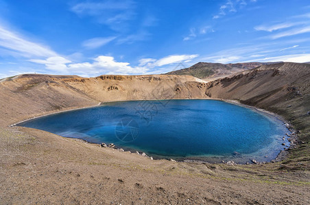 克拉夫火山口直径约10公里图片