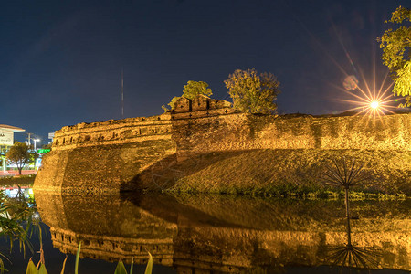 旧城墙东南或Katam角长夜图片