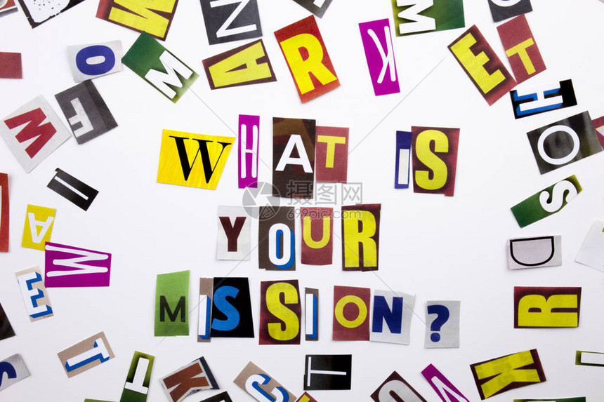 显示您的使命是什么概念高清图片下载-正版图片505123223-摄图网