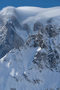 意大利奥斯塔谷博朗峰图片