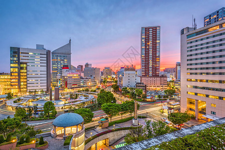 日本滨松市中心城市景观图片