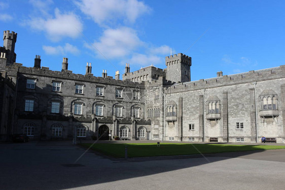 基尔肯尼城堡爱尔兰基尔肯尼镇的历史地标爱尔兰有许多城堡图片