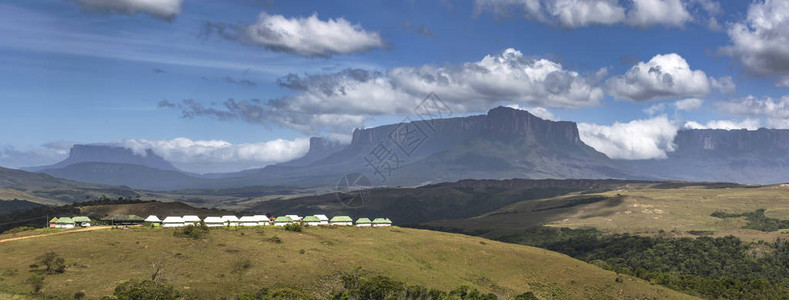 委内瑞拉罗赖马山背景图片
