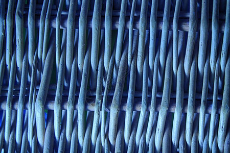 BlueWicker竹子大叉栅栏背景网站或移图片