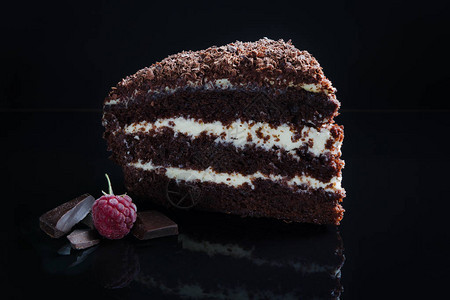巧克力蛋糕小菜一图片