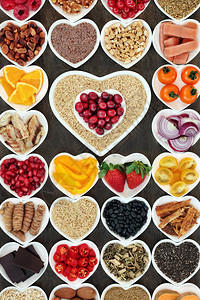 有益心脏健康的健康食品图片
