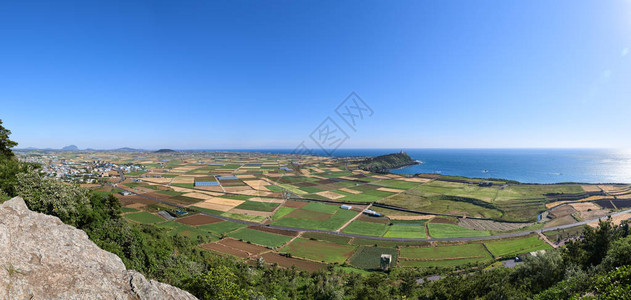 从韩国济州岛Dang背景图片