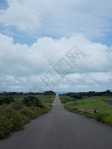 夏天冲绳的风景图片