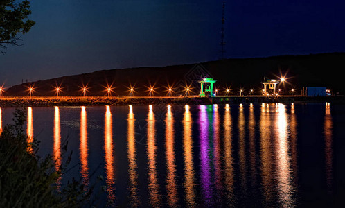 大水电站水流德涅斯特河乌克兰图片