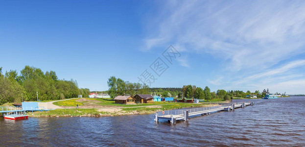 俄罗斯贝罗泽尔斯克市河图片