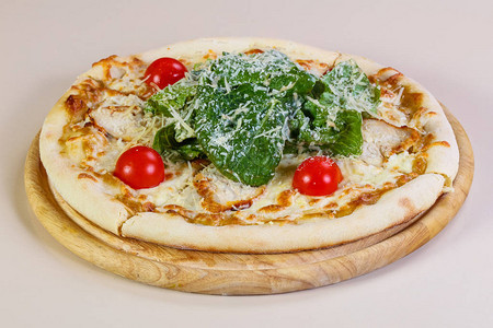 凯撒披萨配芝士帕尔马干酪图片