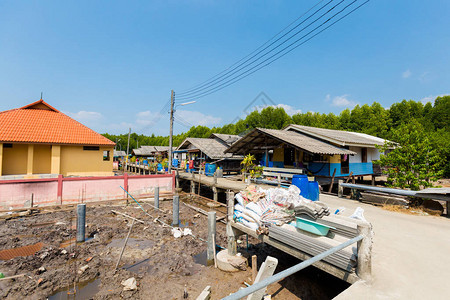 Mook岛夏季地貌景观图片