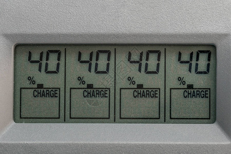电池装有电荷号的液体水晶显示器充电器图片
