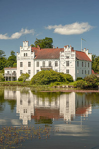 WanasSlott是瑞典南部斯坎尼亚OstraLovele市的一个城堡图片