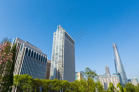 在上海的现代建筑图片