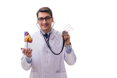 年轻医生心脏形状的年轻医生图片