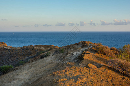 日落前的黄山西班牙特内里费岛图片
