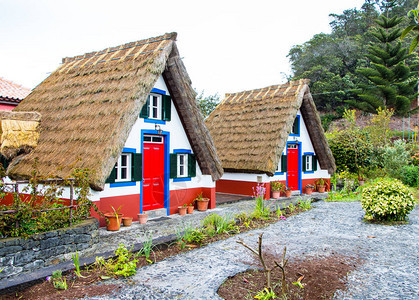 欧洲葡萄牙SantanaMadeira传统农村住宅SantanaM图片
