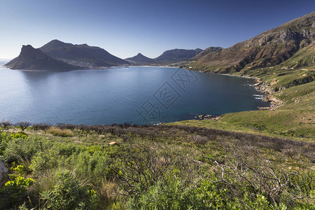 美丽的海岸靠近海面希望晴空明亮的天空图片