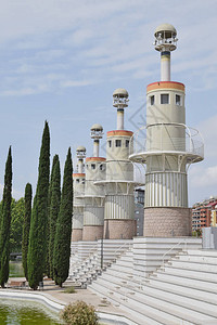 巴塞罗那西班牙工业区公园图片
