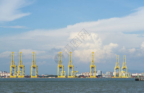 马来西亚宾江货港码图片