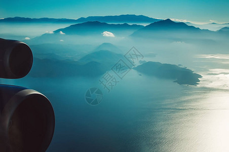 海山高海拔高空通过飞图片