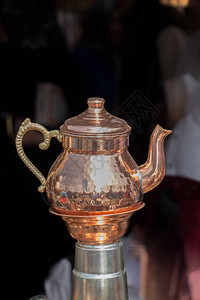 传统风格的土耳其茶壶图片