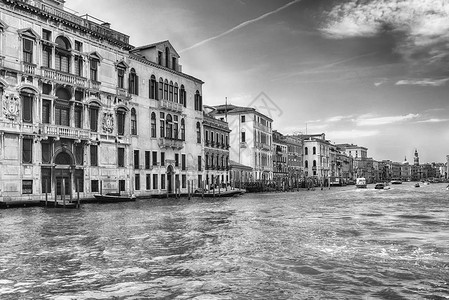 意大利威尼斯圣马科区大运河一带的风景建筑图片