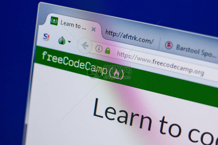 FreeCodeCamp网站主页高清图片下载-正版图片505311304-摄图网