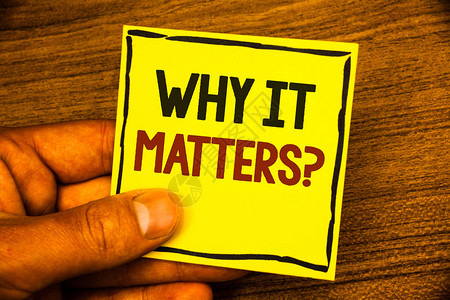 文字书写文本为什么重要问题做某事的重要原因的商业概念动机目标人