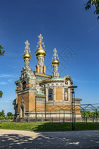达姆施塔特俄罗斯教堂图片
