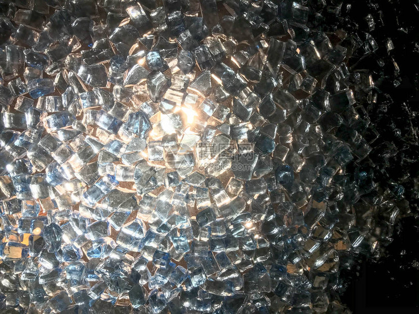 光泽玻璃钻石宝水钻方形纯光透明银色装饰装图片