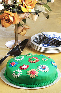 棉花糖铸造的蛋糕图片