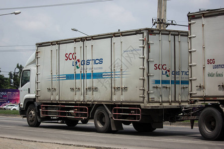 履带集装箱运货卡车SG物流公司图片